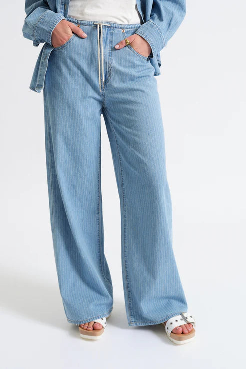 Madison Mid Rise Wide Leg - Whimsy