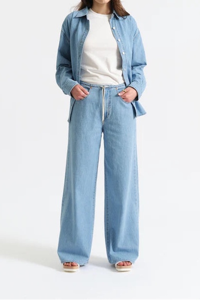 Madison Mid Rise Wide Leg - Whimsy