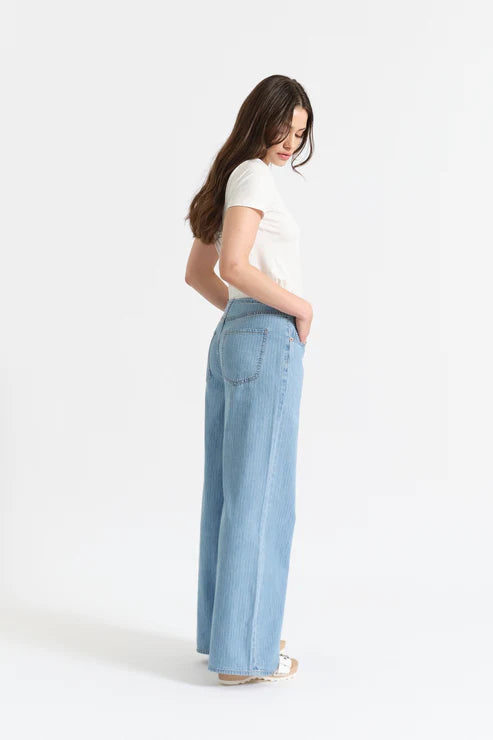 Madison Mid Rise Wide Leg - Whimsy