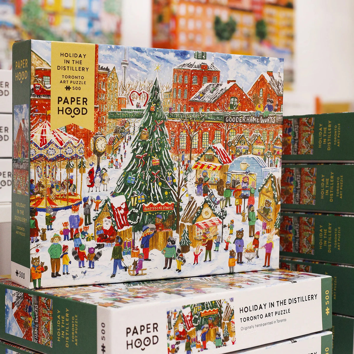 500 pc Puzzle - Holiday in the Toronto Distillery