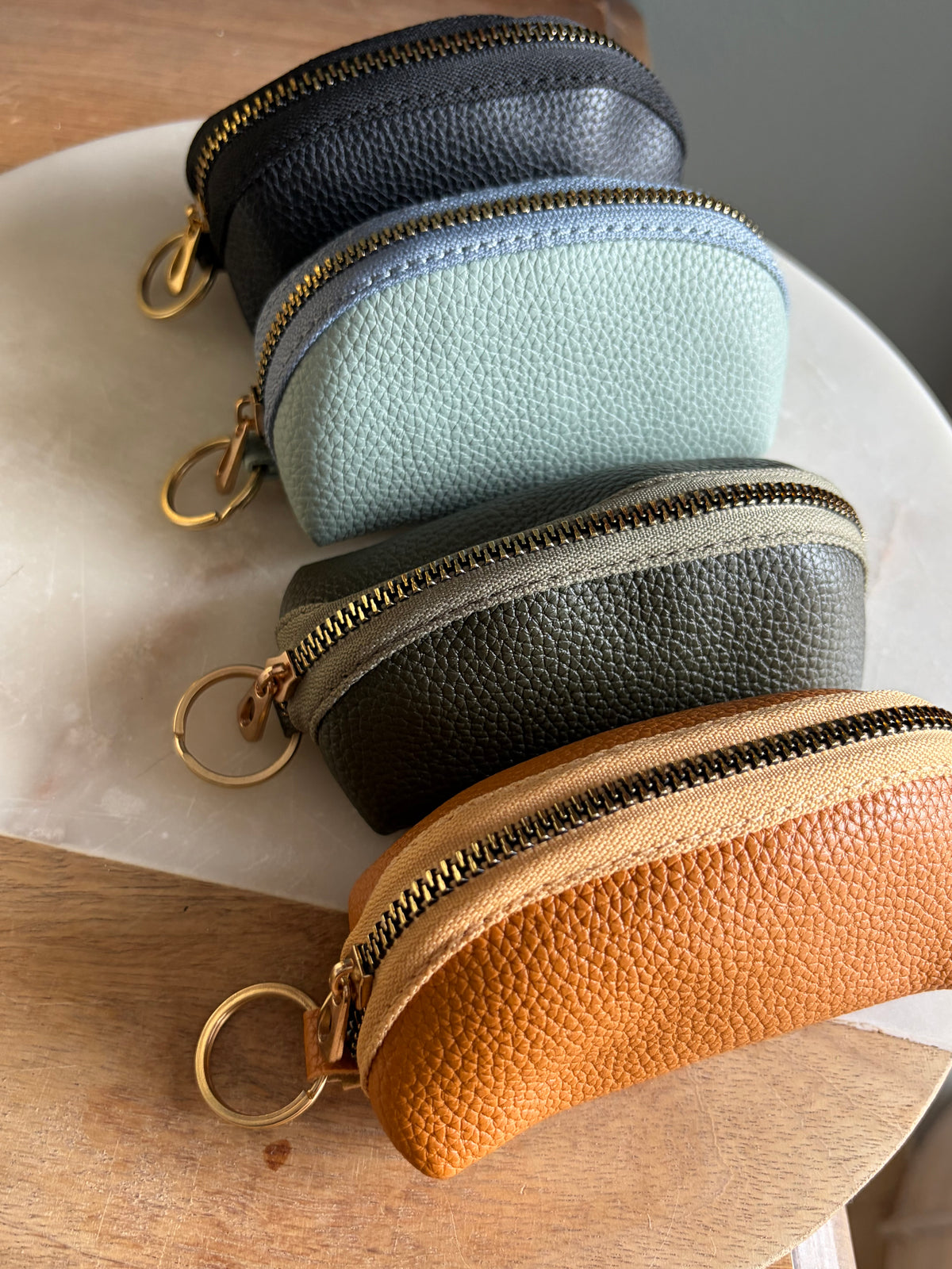 Keychain Coin Pouch - Black