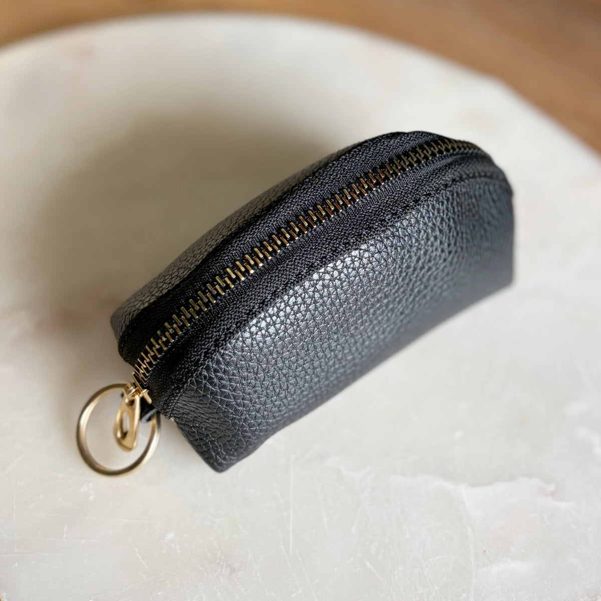Keychain Coin Pouch - Black