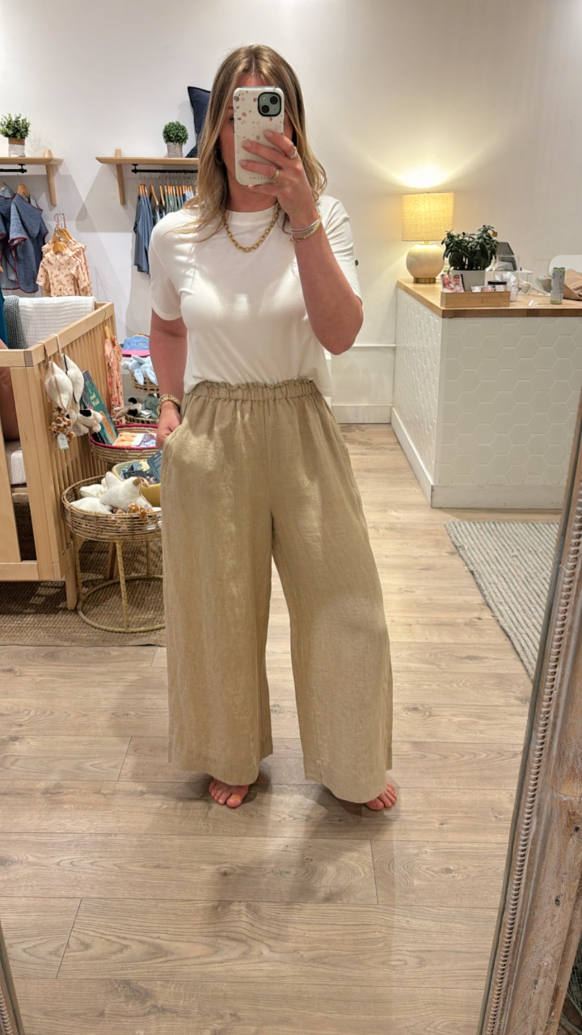 Tate Pant - Beige