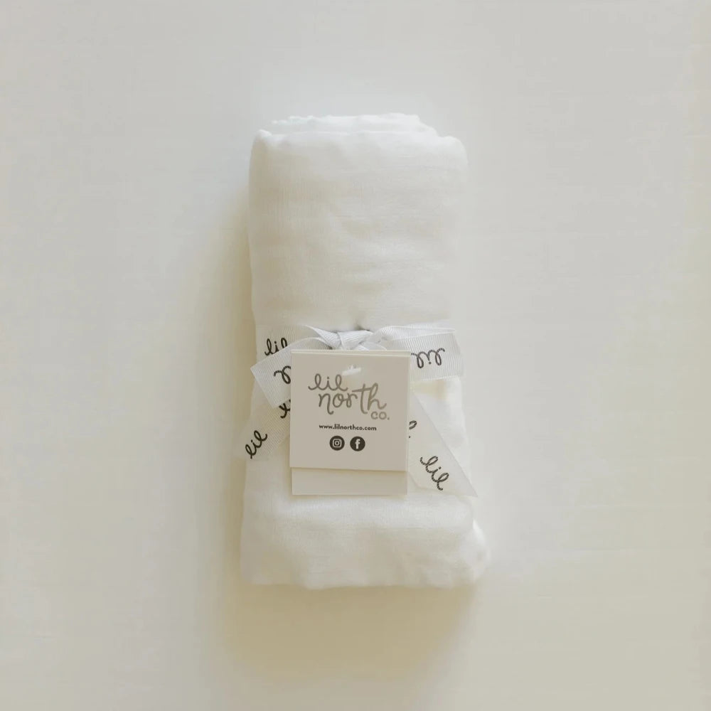 Muslin Swaddle - White