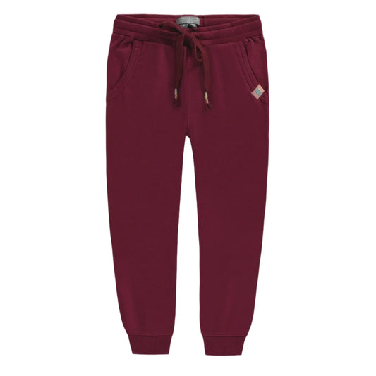 French Terry Jogger - Burgundy