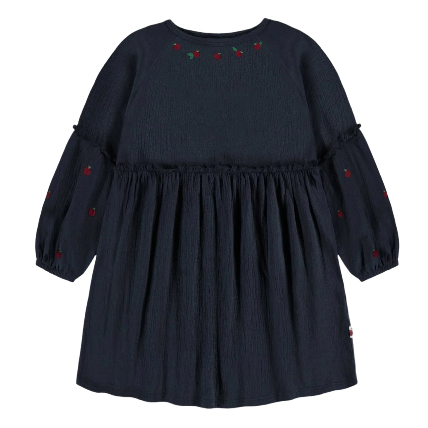 Crinkle Jersey Dress - Navy