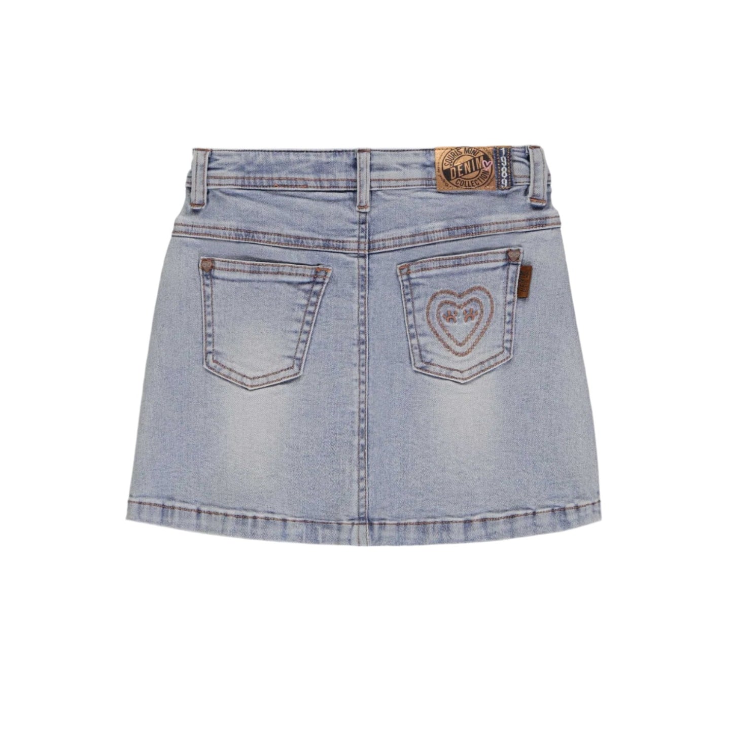 Denim Skirt - Light Blue