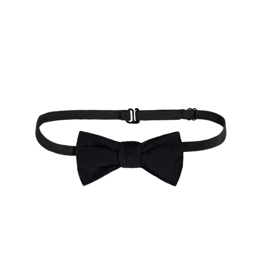 Velvet Bowtie - Black