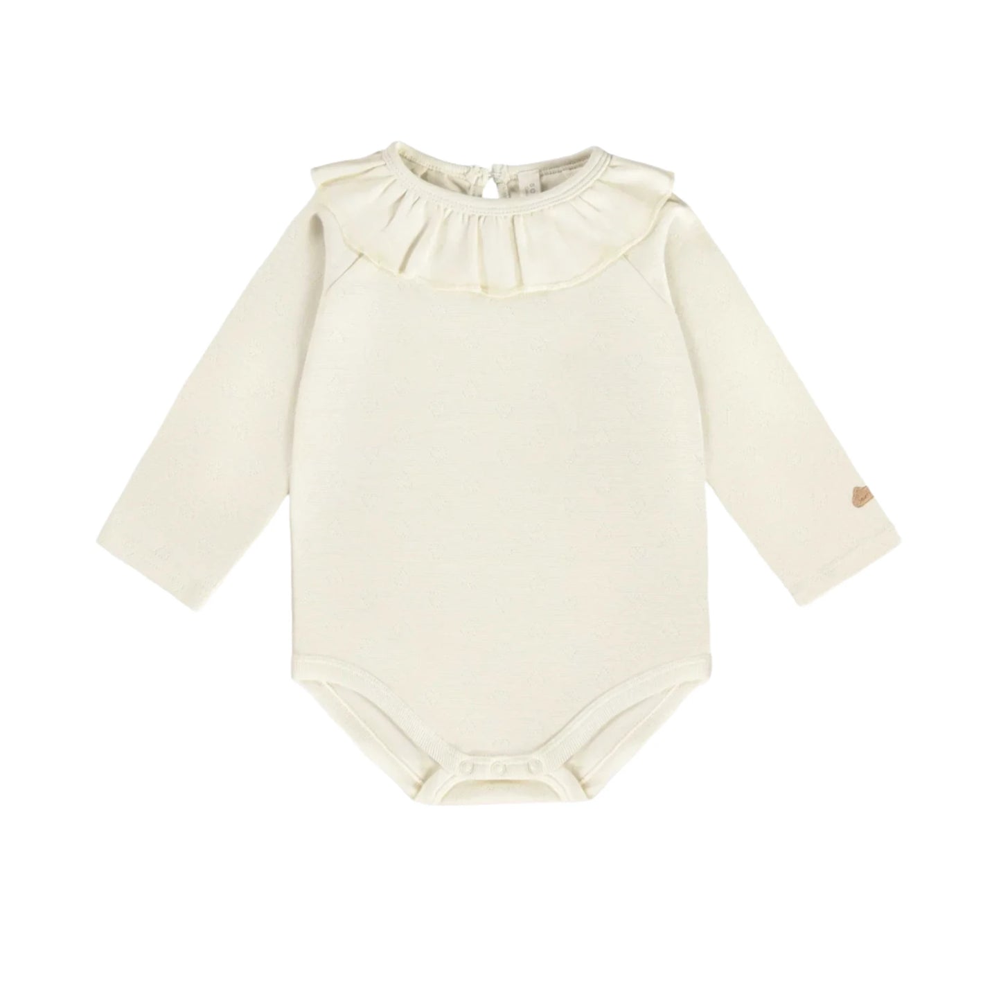 Pointelle Bodysuit - Cream