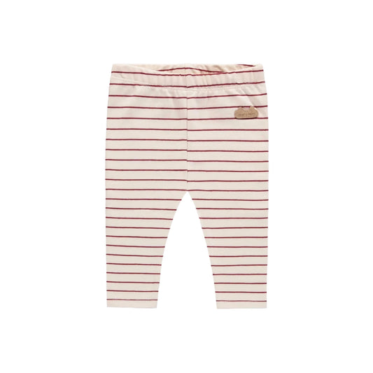 Baby Leggings - Red Stripe