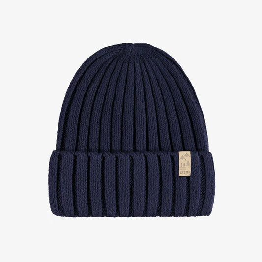 Navy Knit Beanie