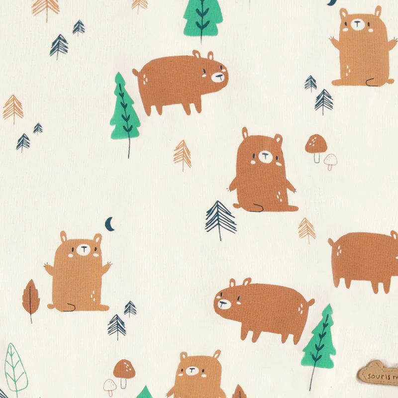 Cream Sweater - Forest Animals
