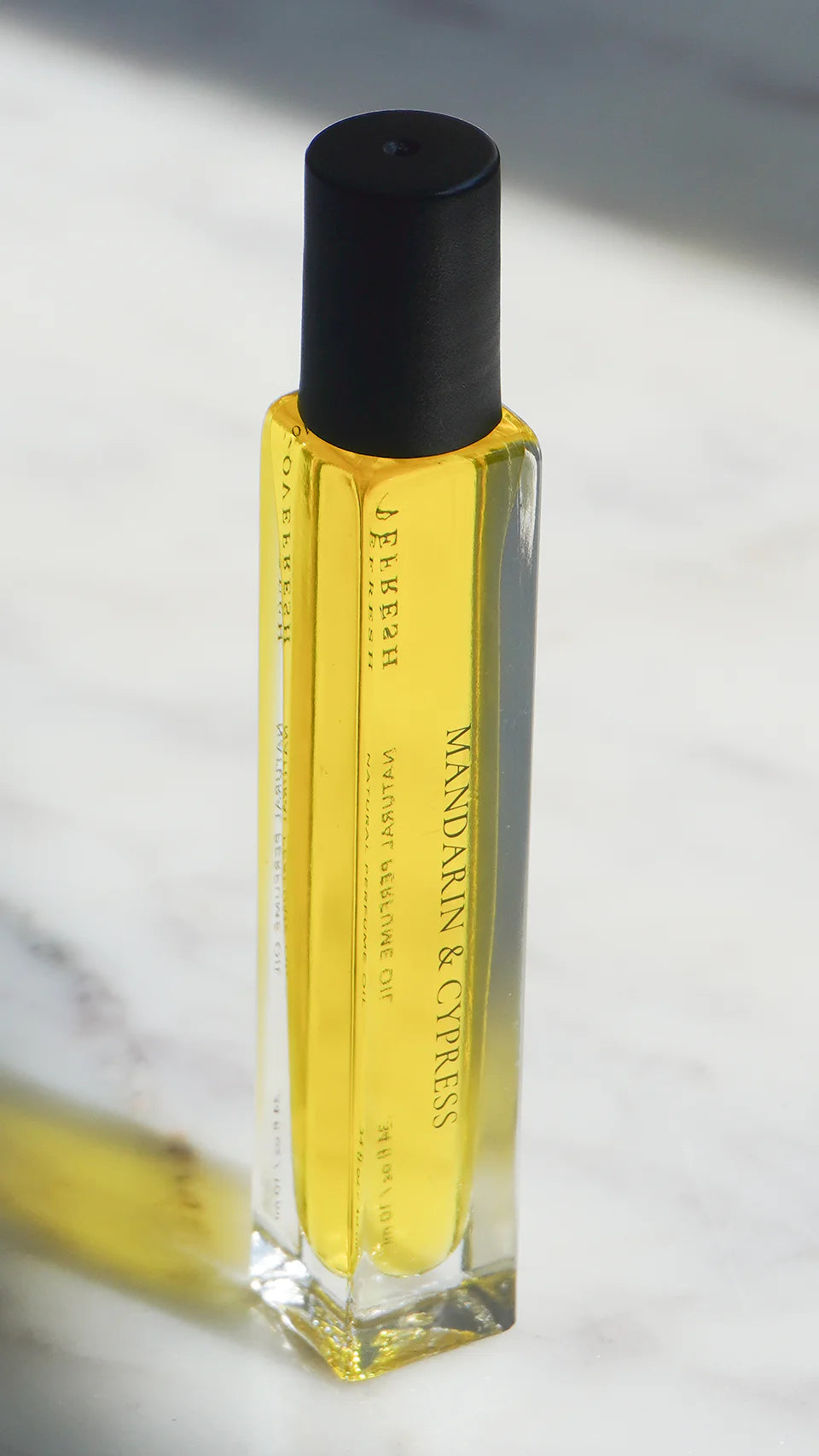 All Natural Perfume Oil - Mandarin & Cypress