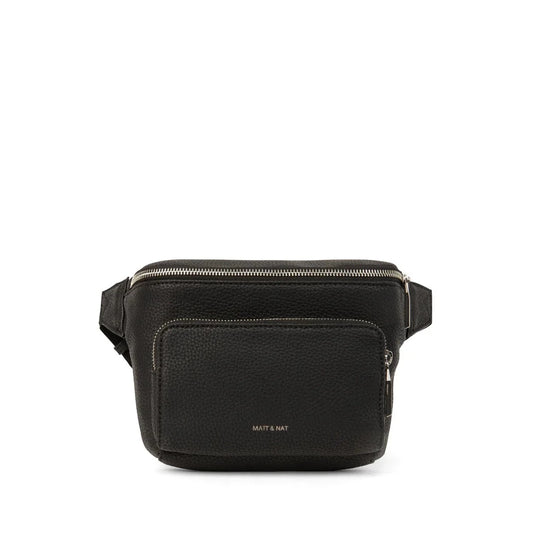 Kora Vegan Belt Bag - Black