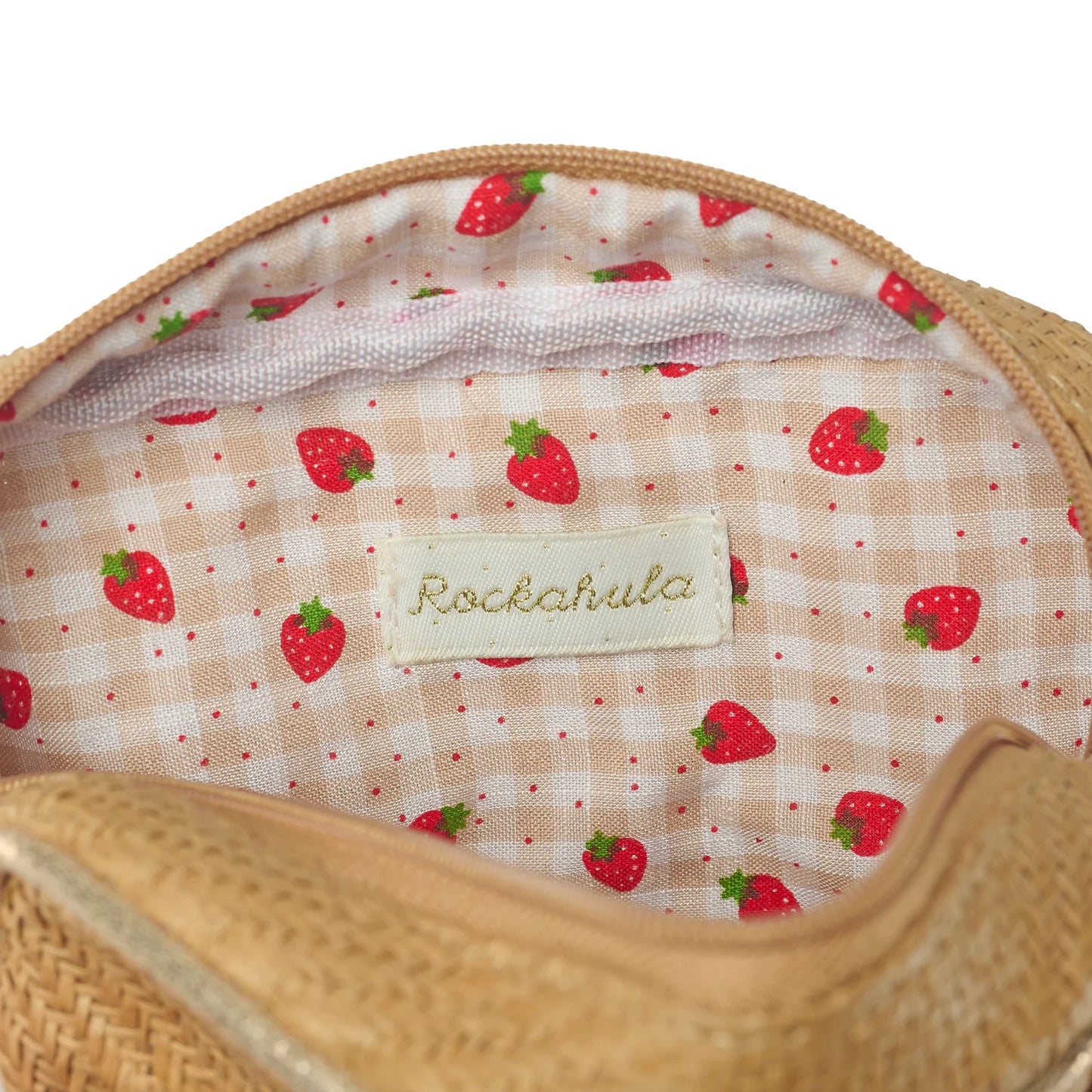 Raffia Bag - Strawberry Fields