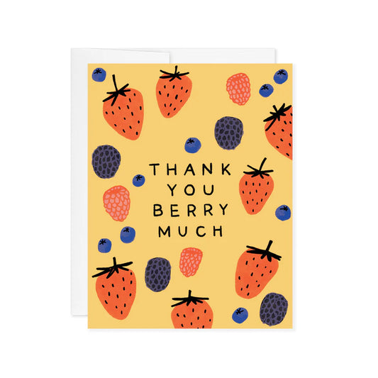 Card - Thank You Berry Much