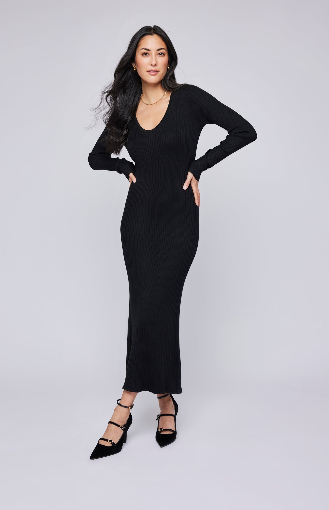 Blakely Knit Dress - Black