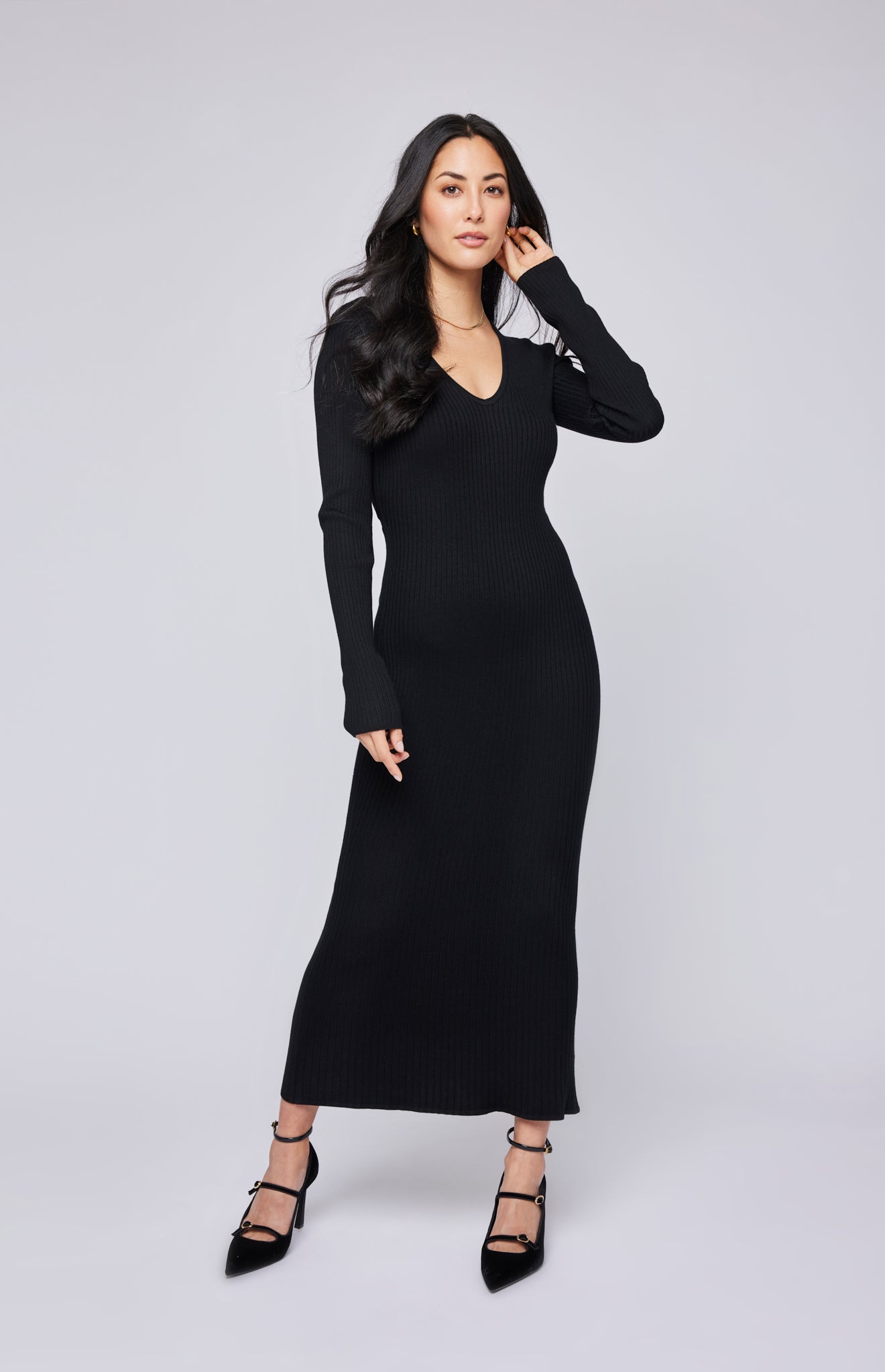 Blakely Knit Dress - Black