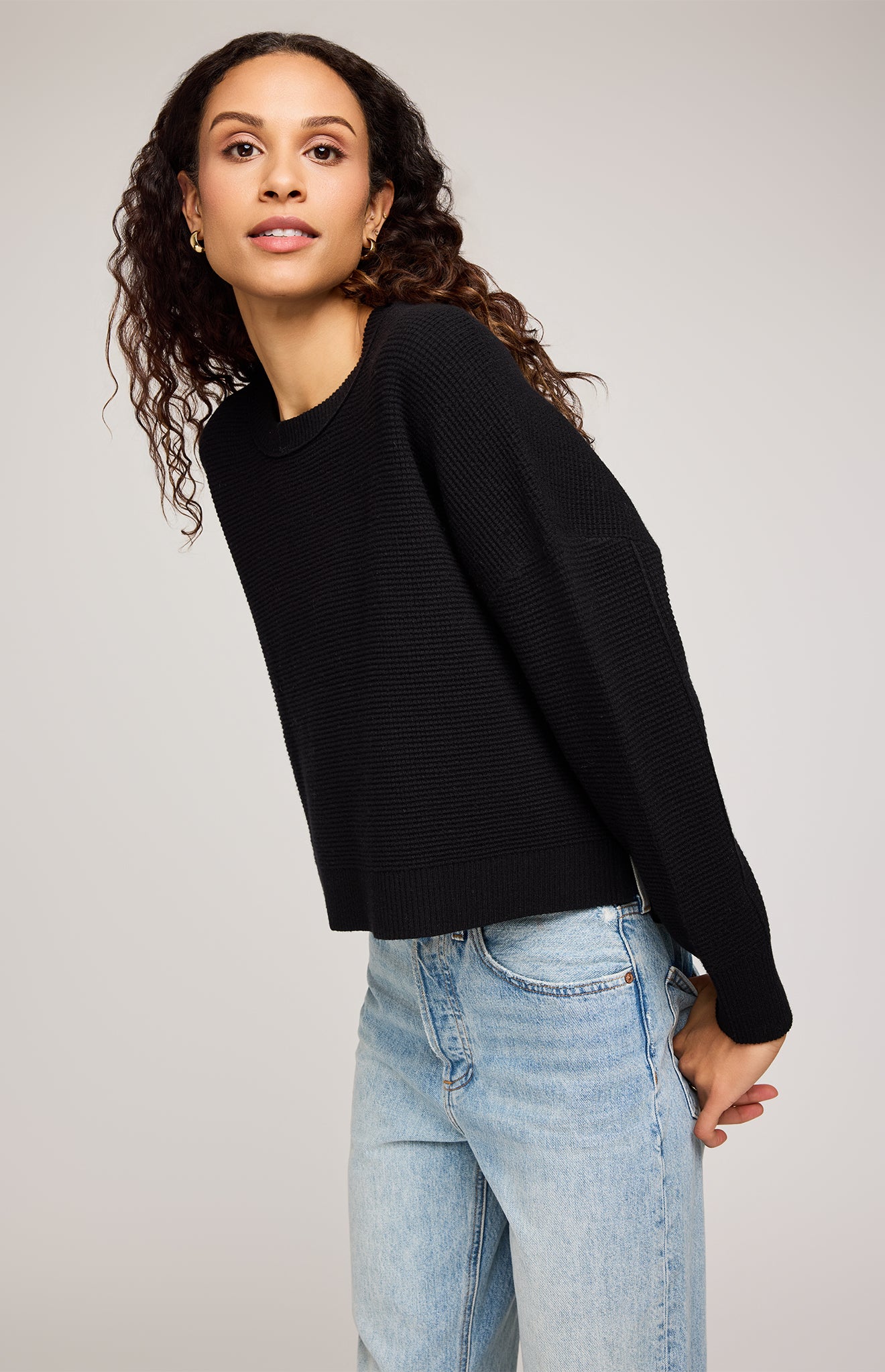 Axel Pullover Sweater - Black