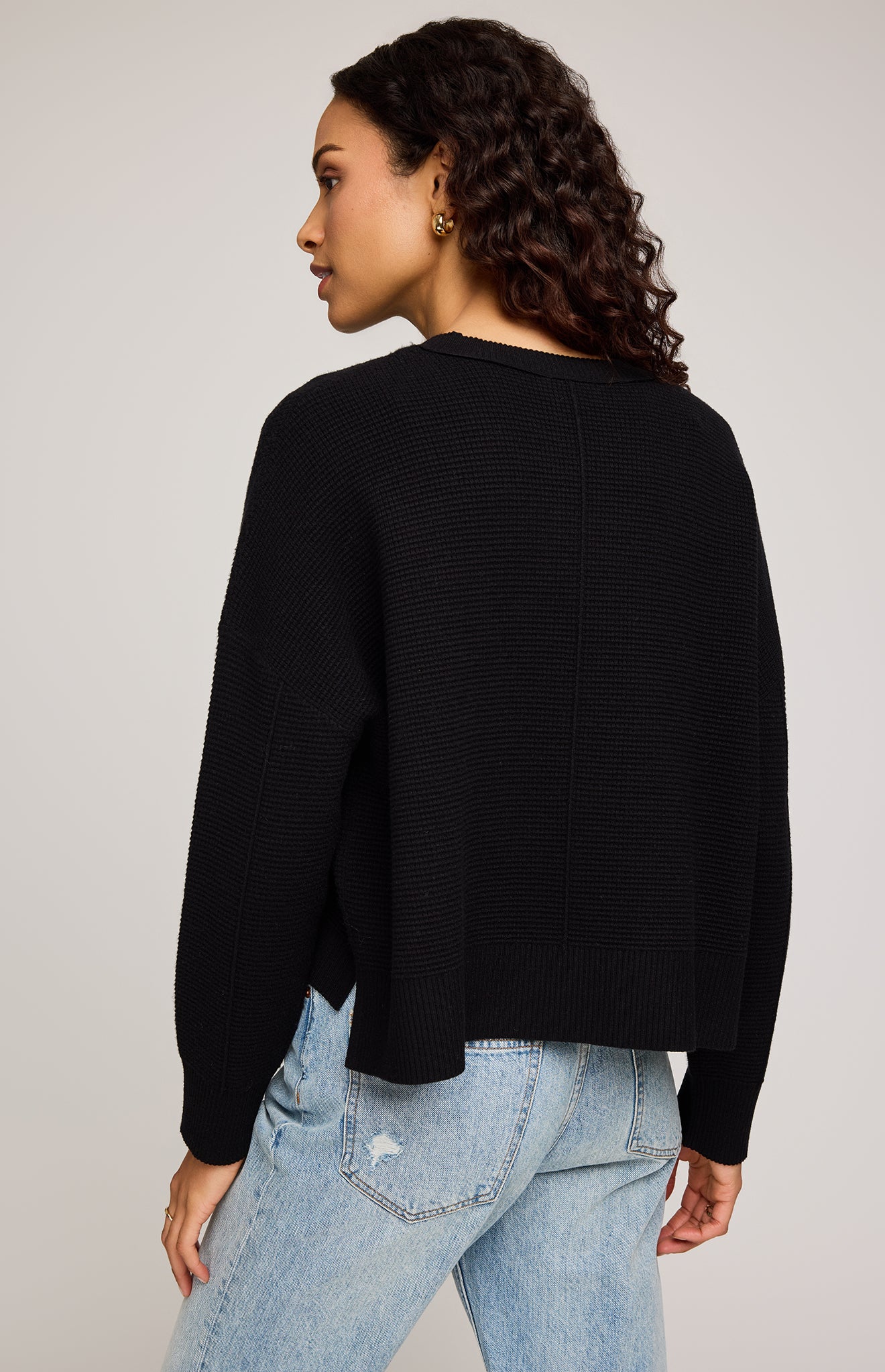 Axel Pullover Sweater - Black