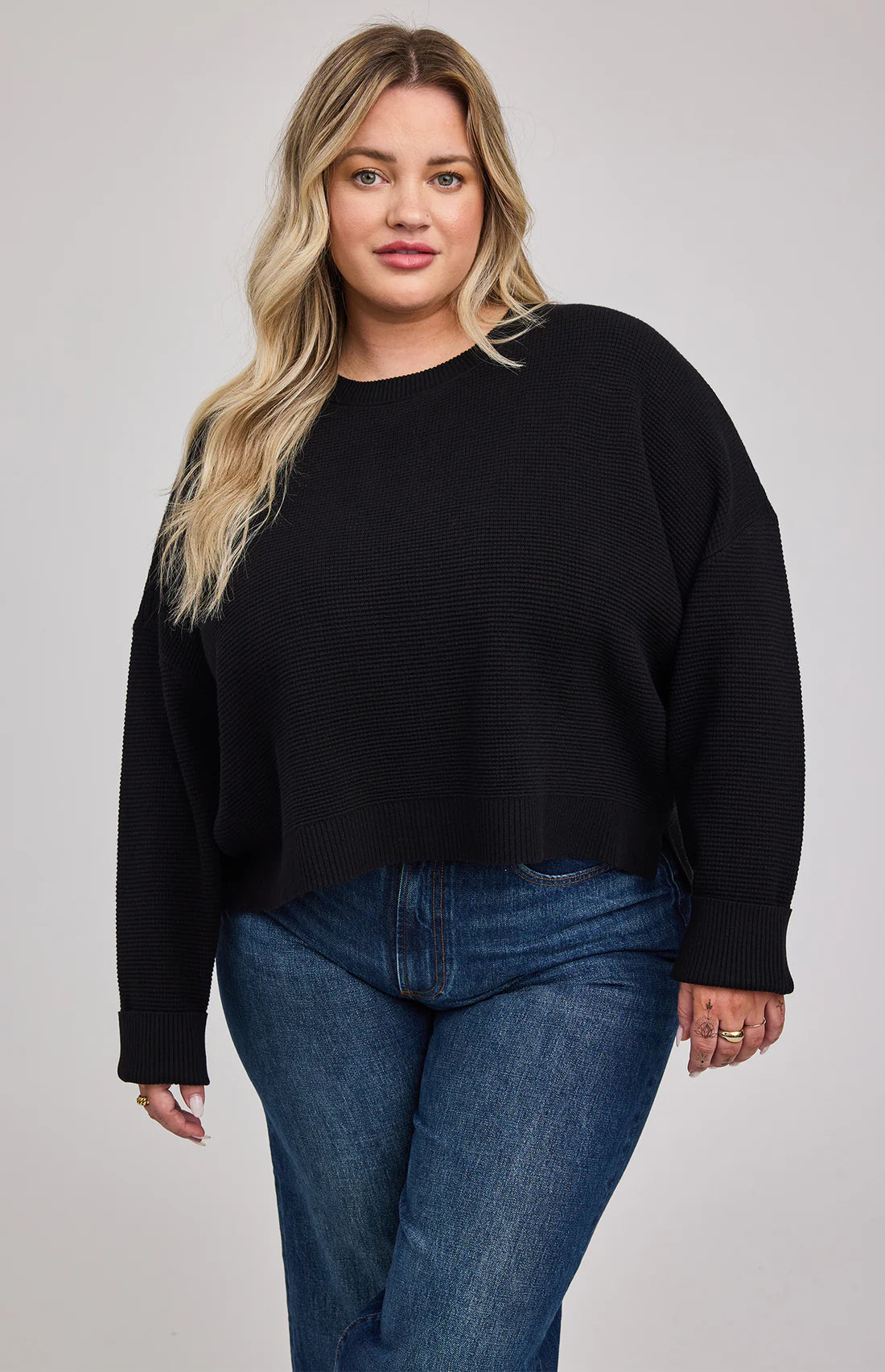 Axel Pullover Sweater - Black