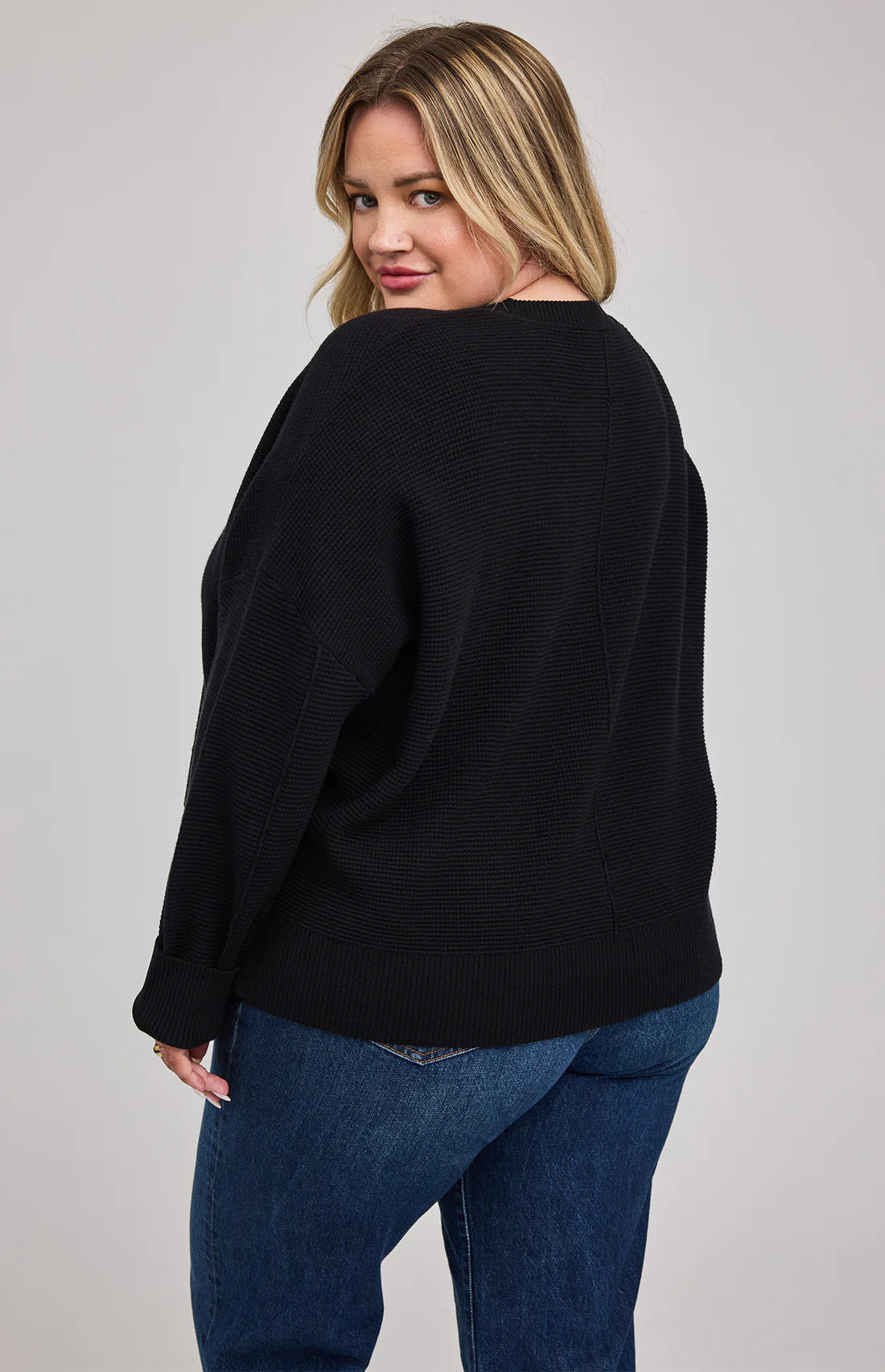 Axel Pullover Sweater - Black