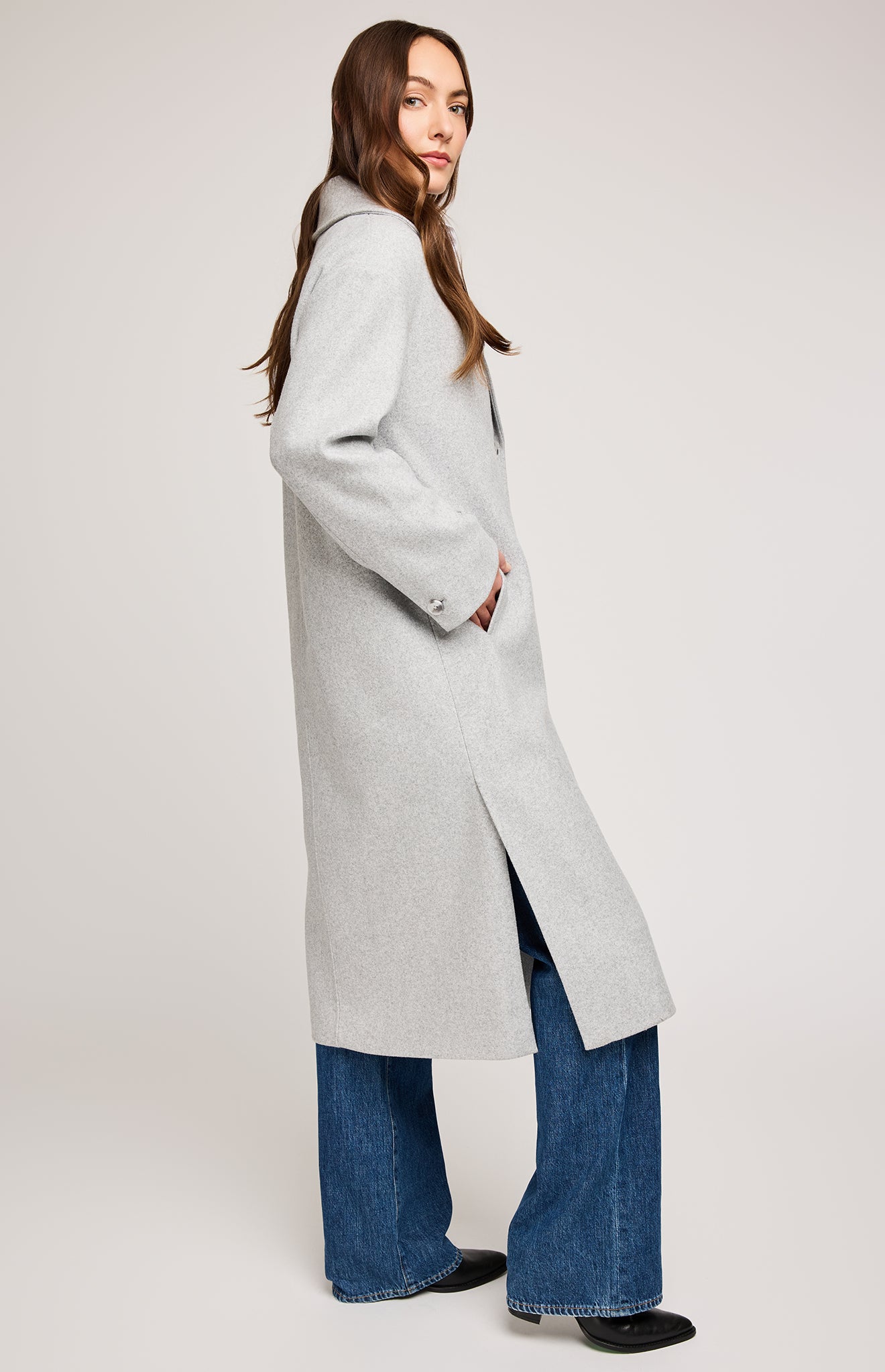 Agatha Coat - Heather Grey