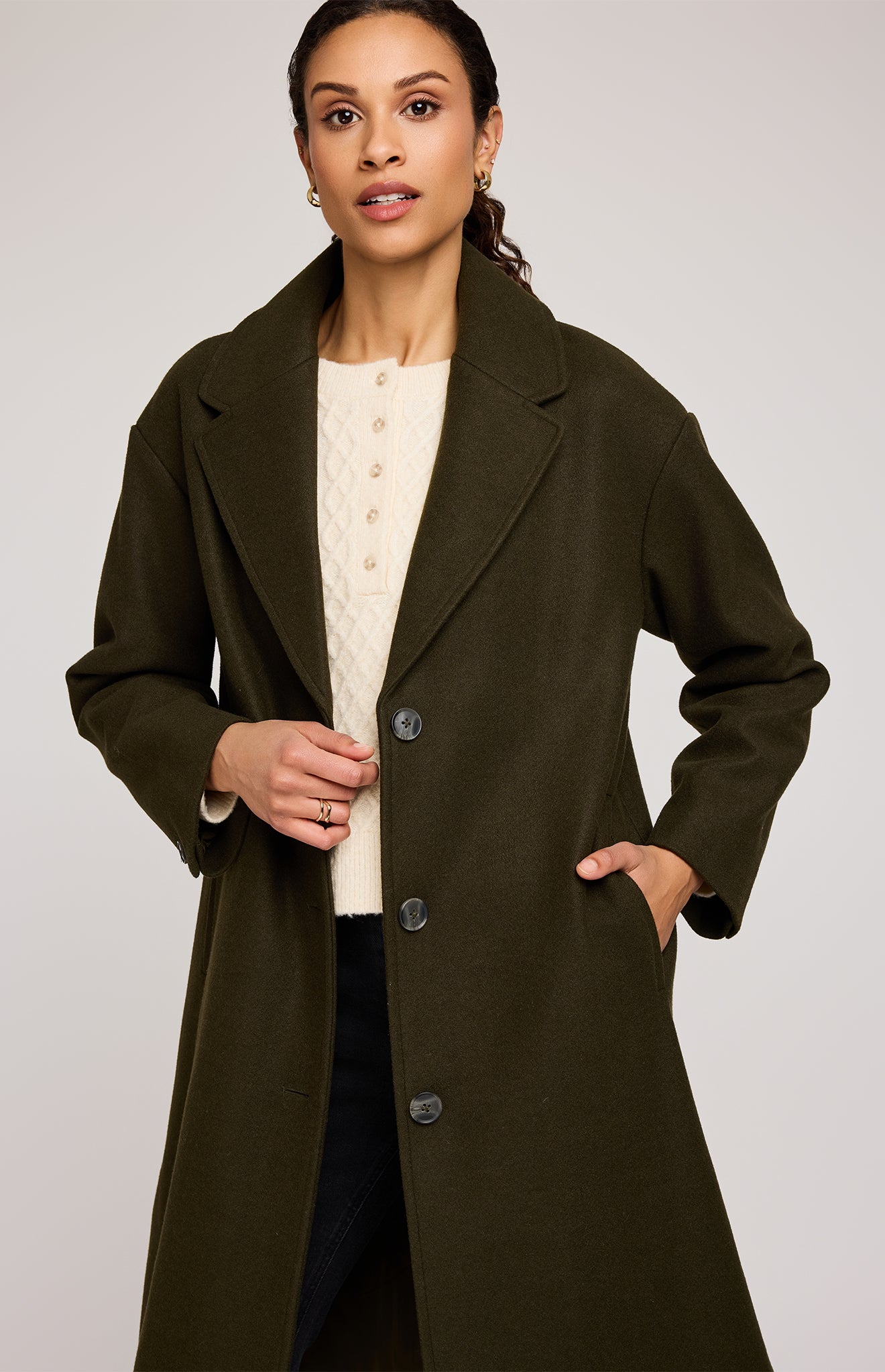 Agatha Coat - Hunter Green