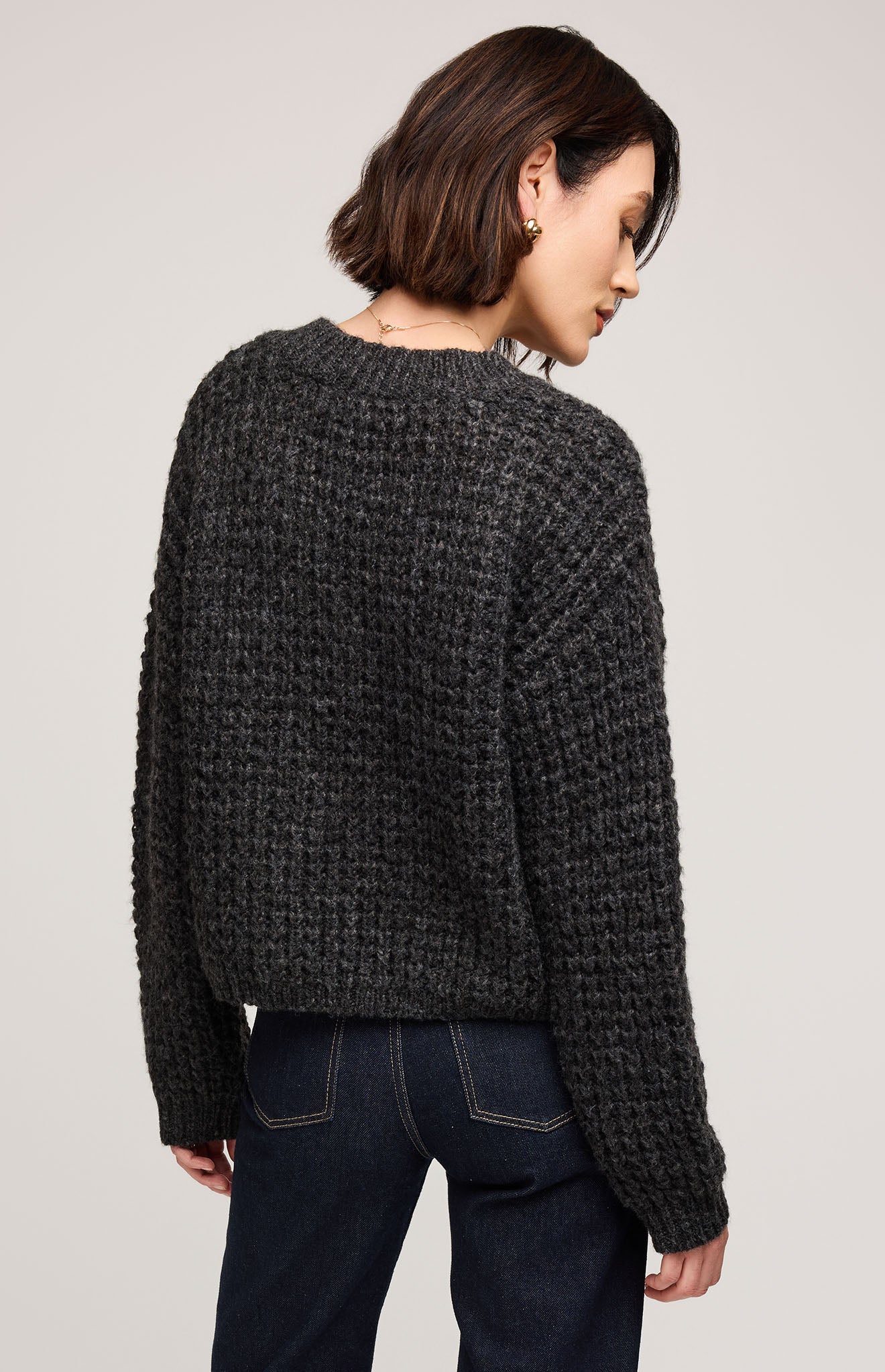 Willow Sweater - Heather Charcoal