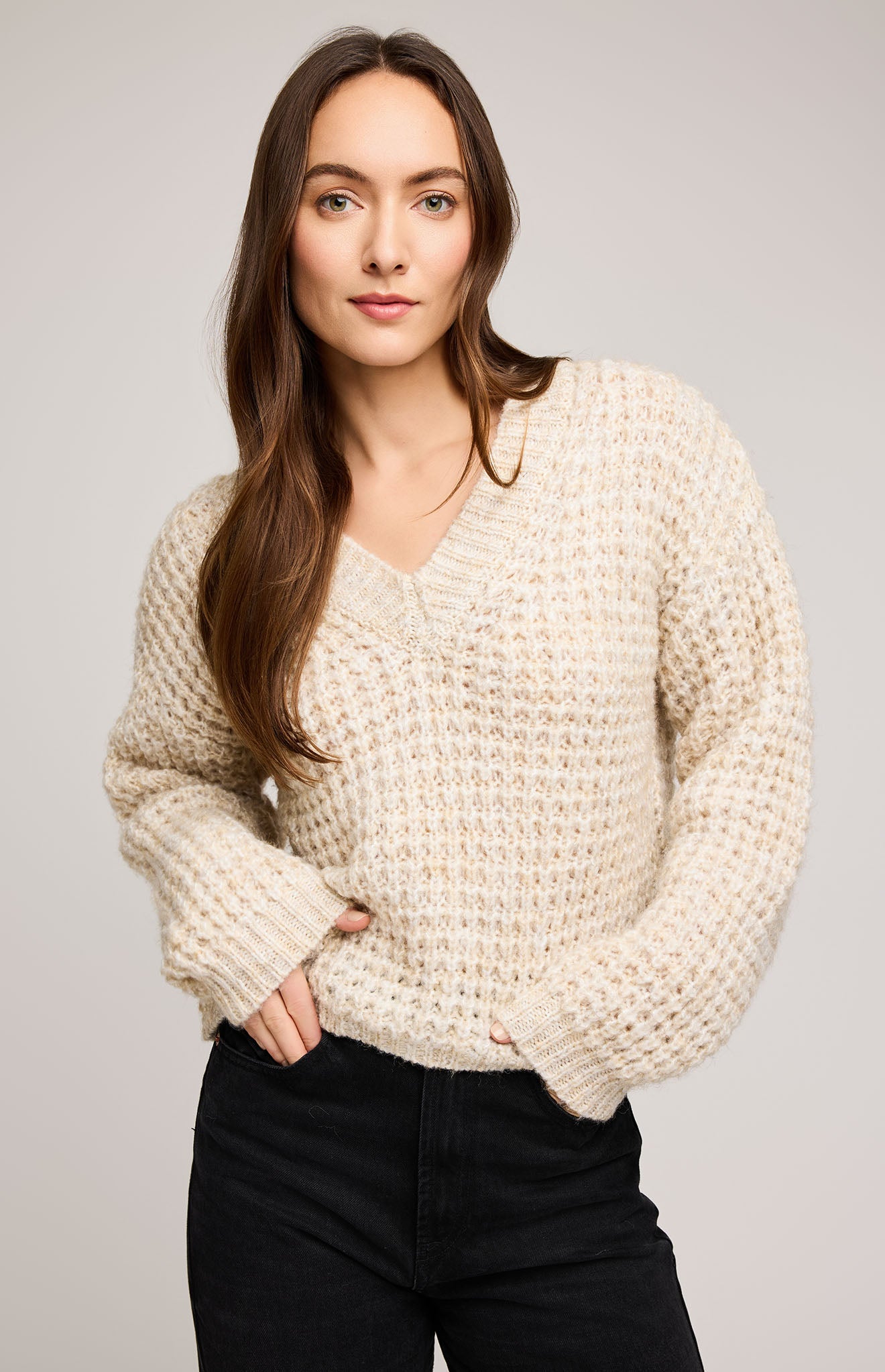 Willow Sweater - Heather Oat