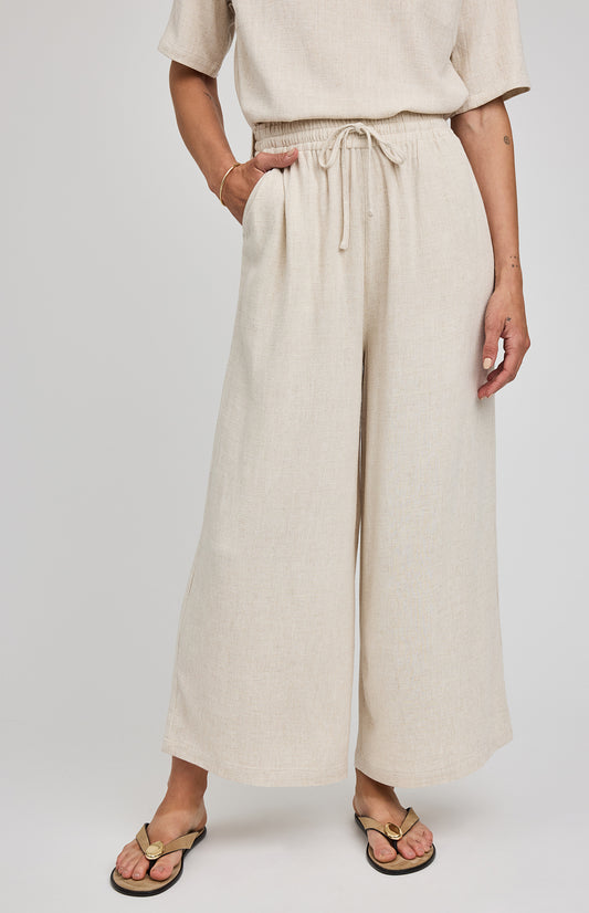 Arlo Pants - Linen Beige
