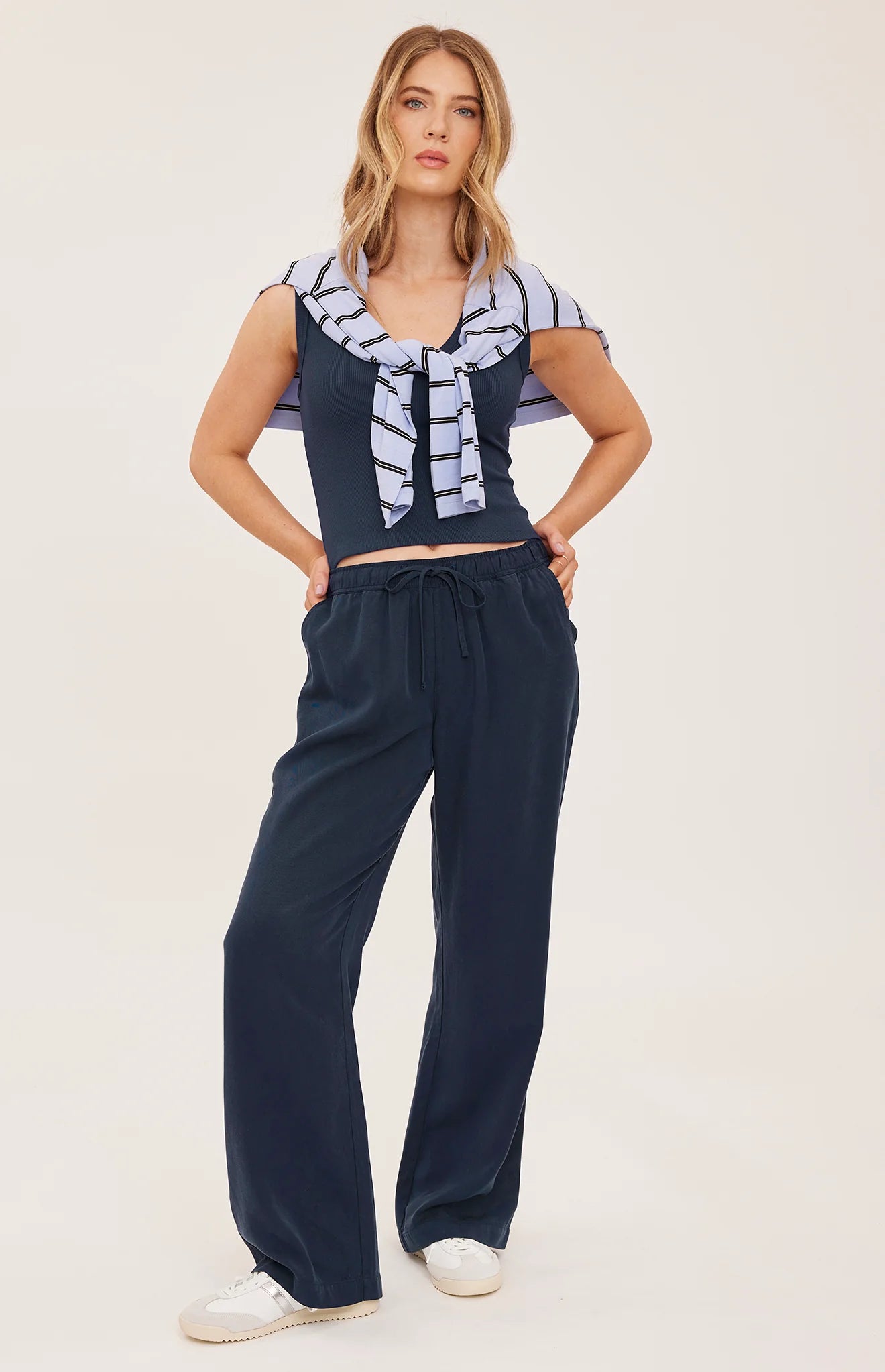 Gabriel Pants - Washed Navy