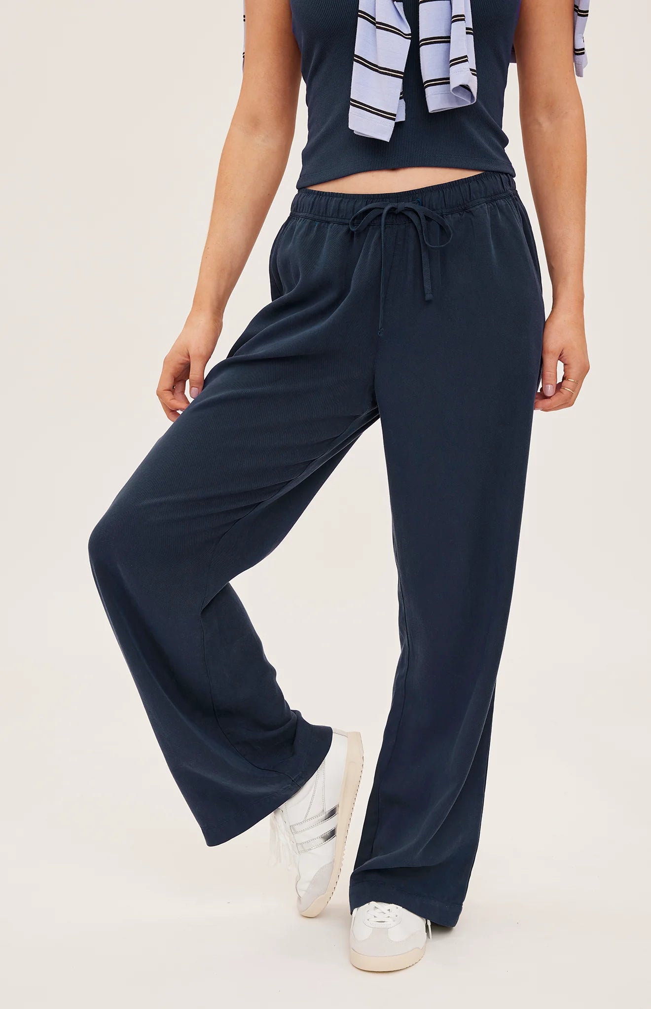 Gabriel Pants - Washed Navy
