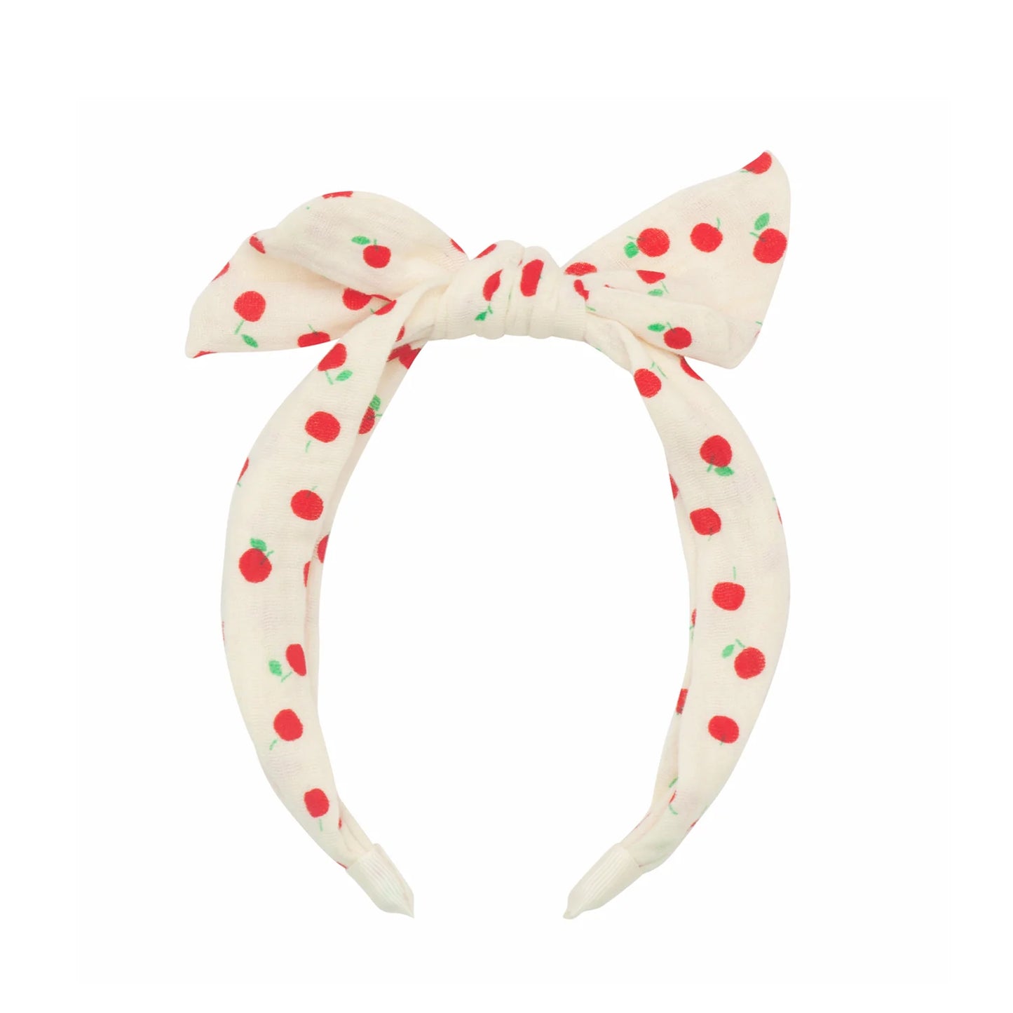 Tie Headband - Rosy Apple