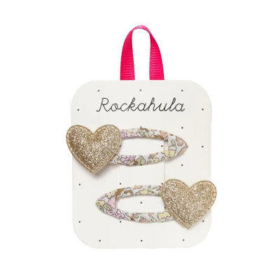 Clip Set - Fairytale Floral Hearts