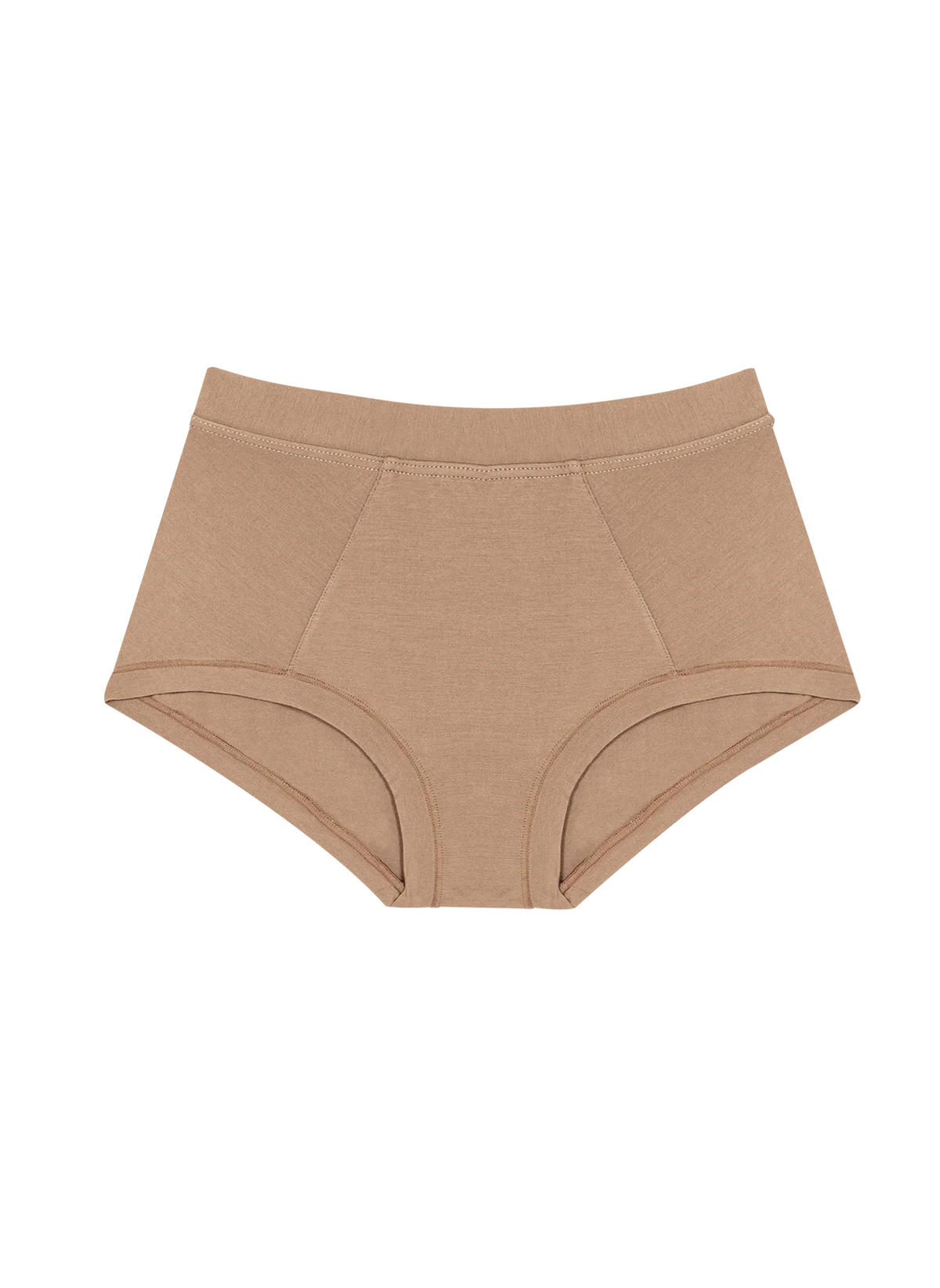 Women's High Rise Brief - Tan
