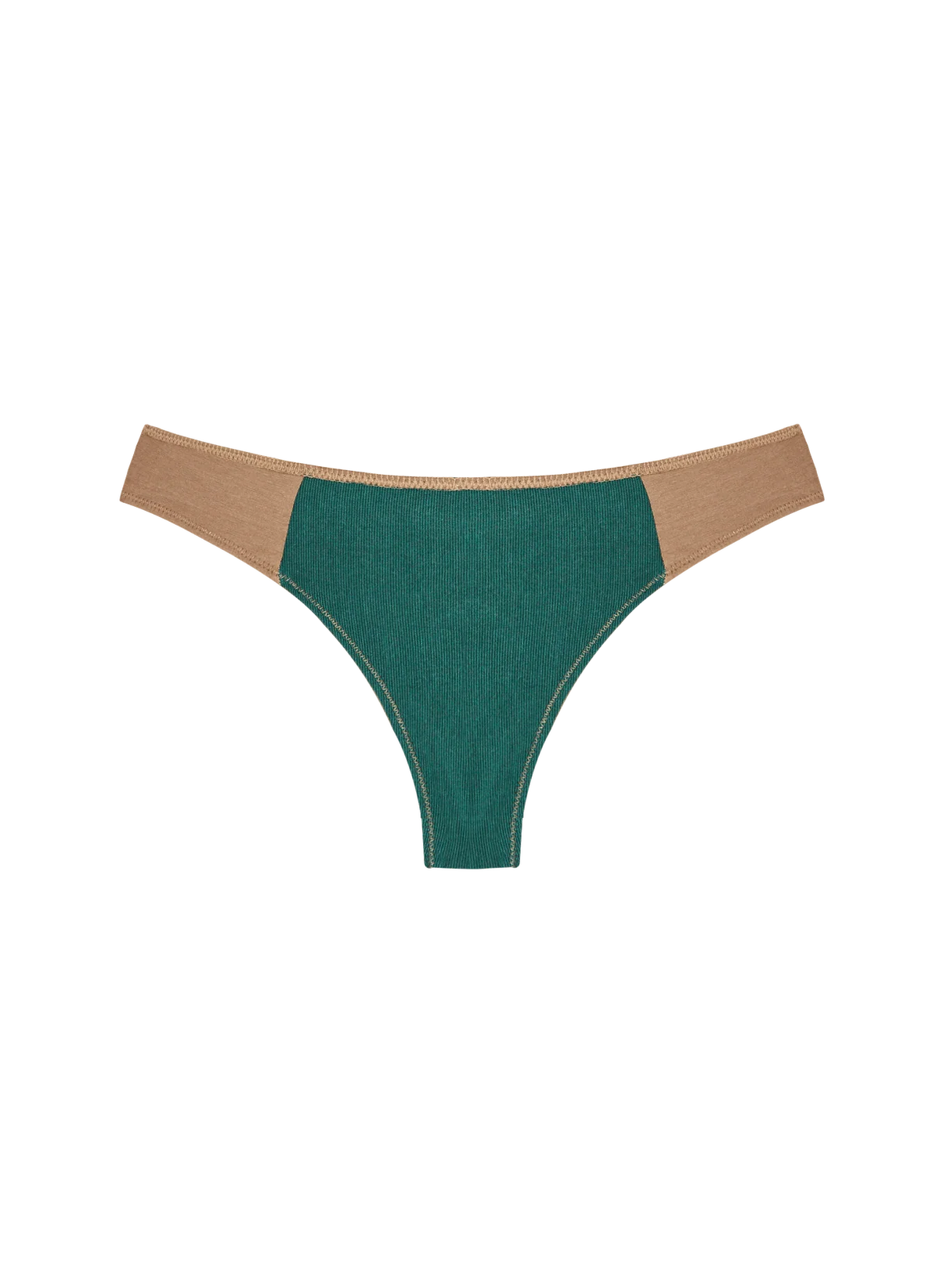 Women's Low Profile Thong - Tan