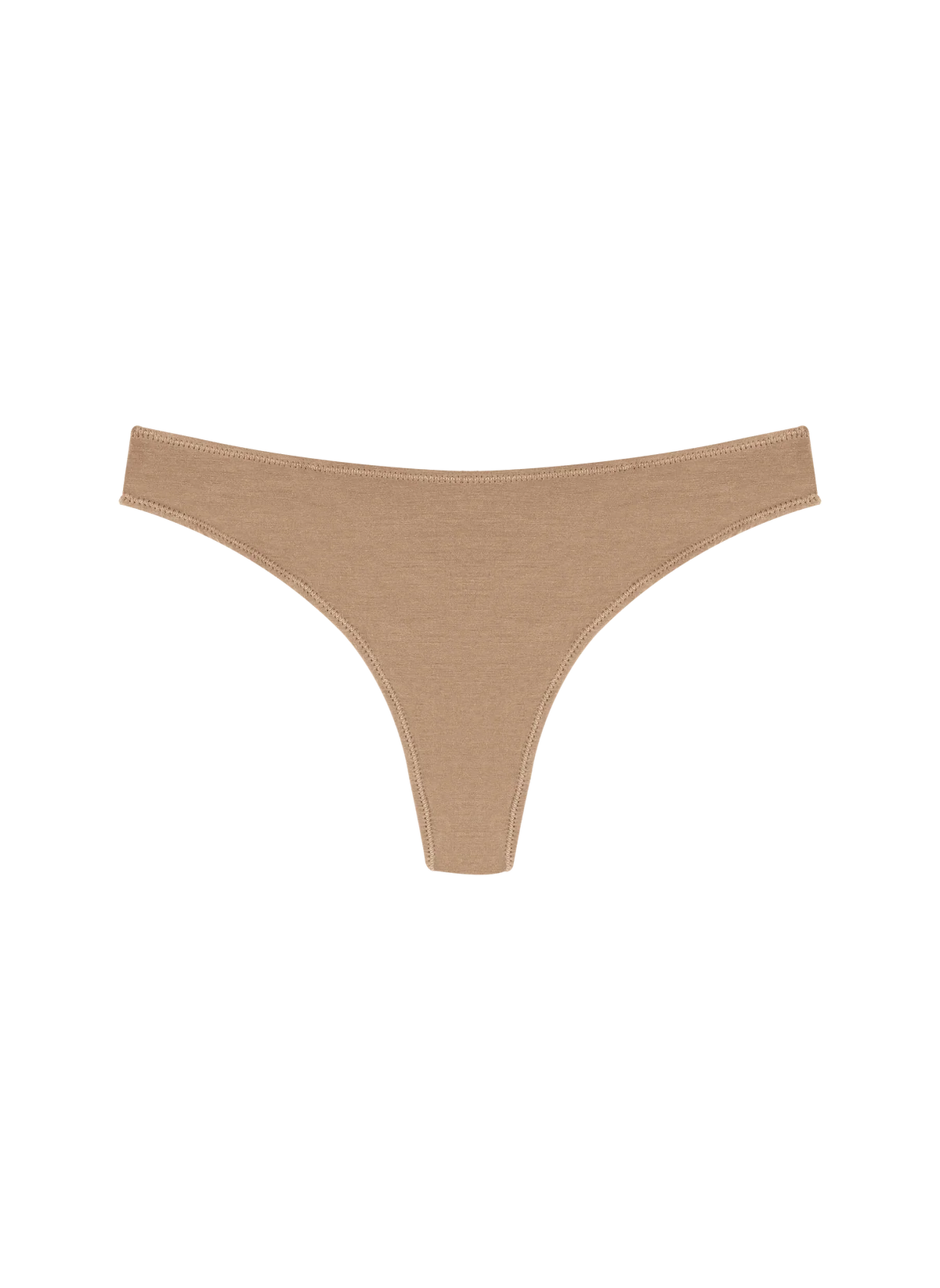 Women's Low Profile Thong - Tan