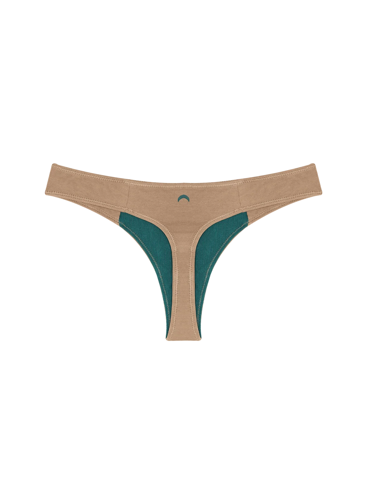 Women's Low Profile Thong - Tan