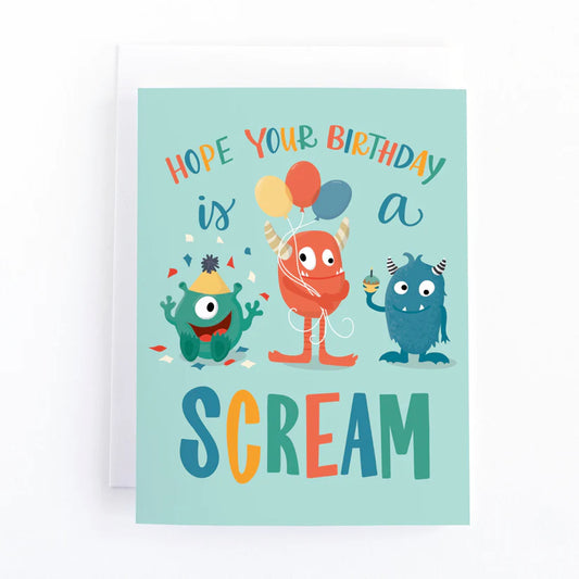Card - Birthday Monsters