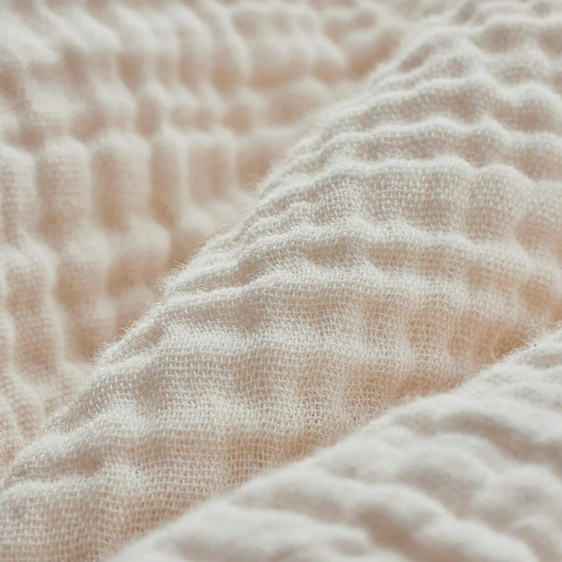Crinkle Strappy Top - Cream (O/S)