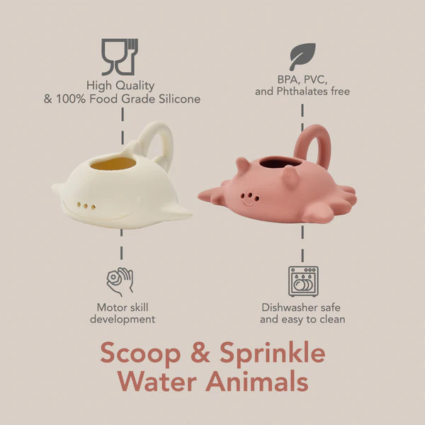 Scoop & Sprinkle Bath Toys - By the Sea