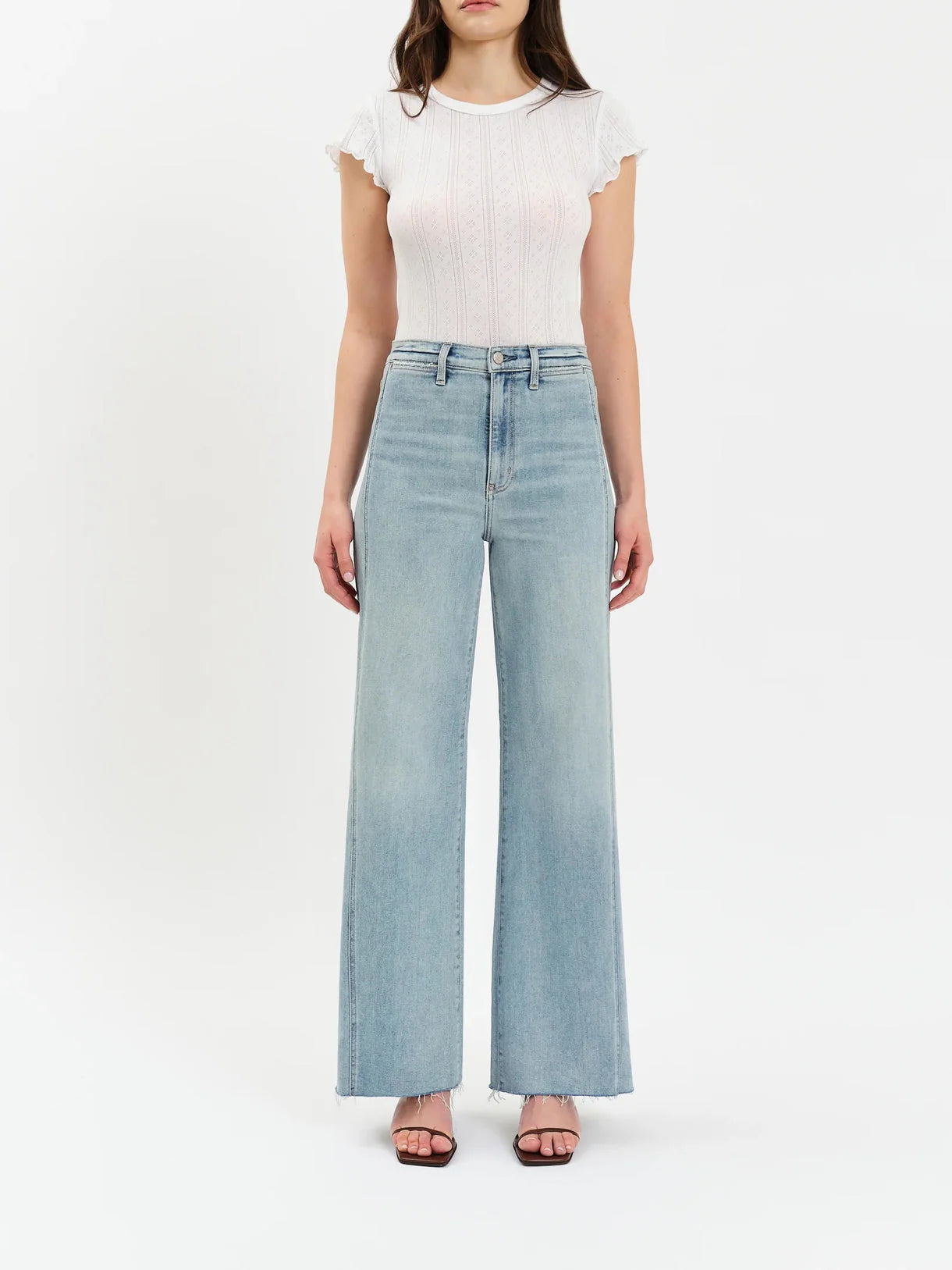 Far Out High Rise Wide Leg - Hot Streak
