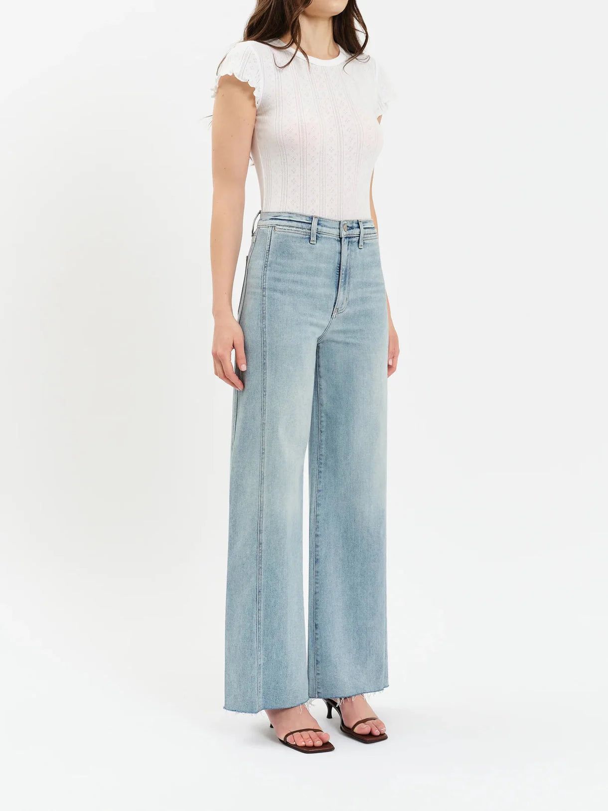 Far Out High Rise Wide Leg - Hot Streak