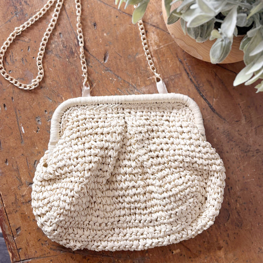 Boho Woven Crossbody Bag