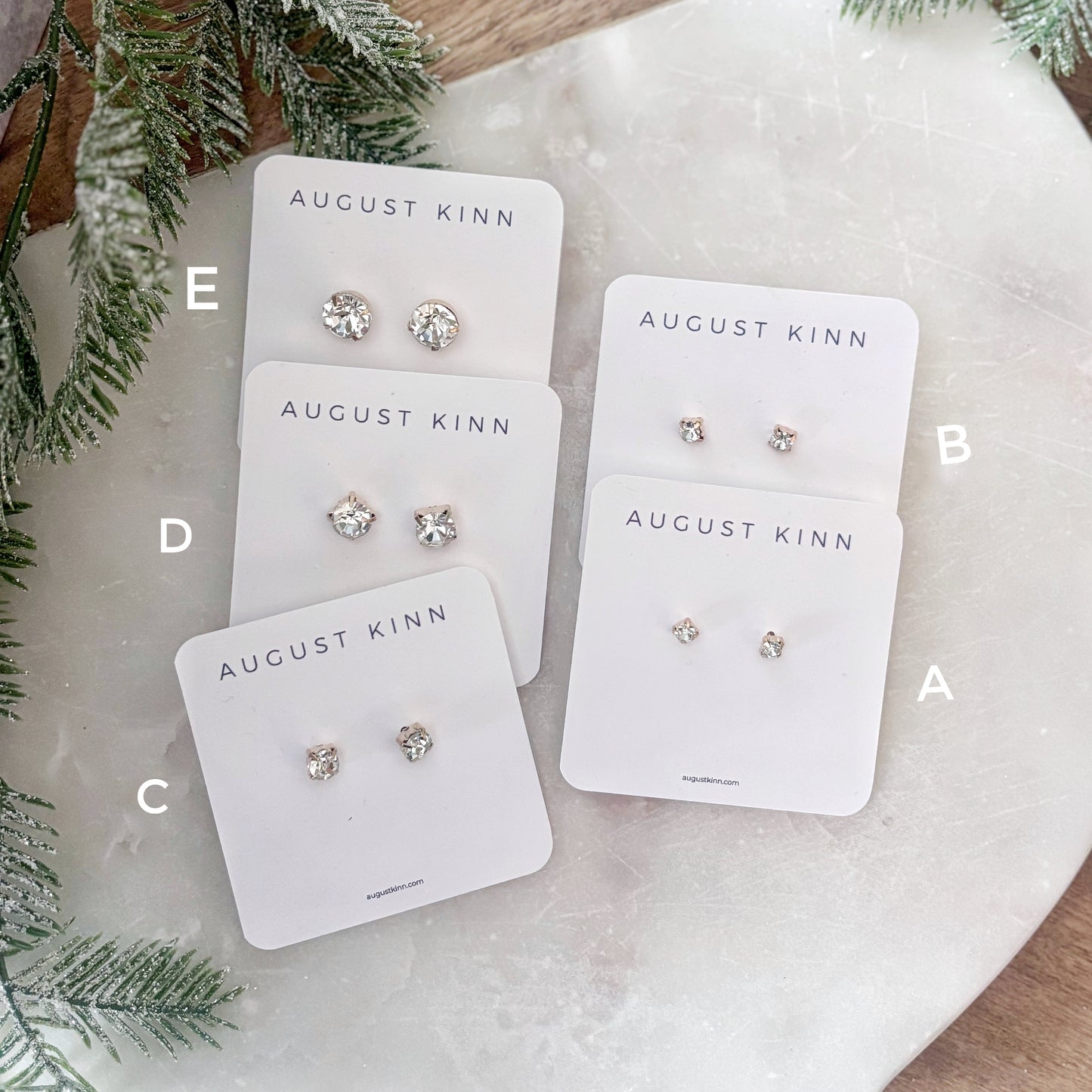 Stud Earrings - Bling