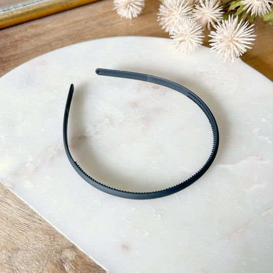 Matte Headband - Black