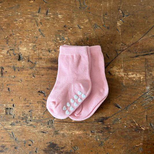 Cotton Baby Socks (2 pairs) - Pink