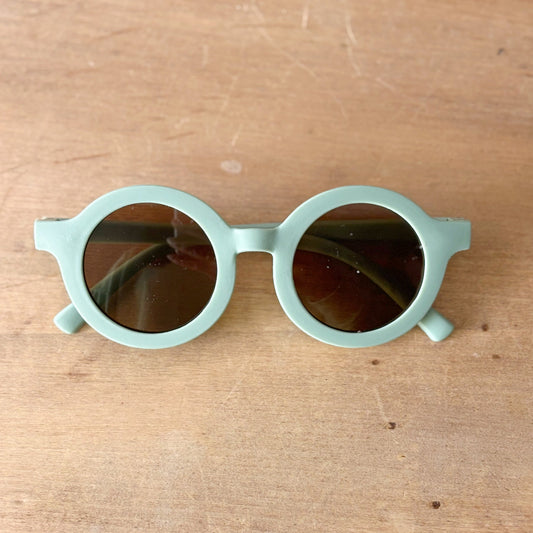 Toddler Round Sunglasses - Sage Green