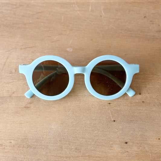 Toddler Round Sunglasses - Sky Blue